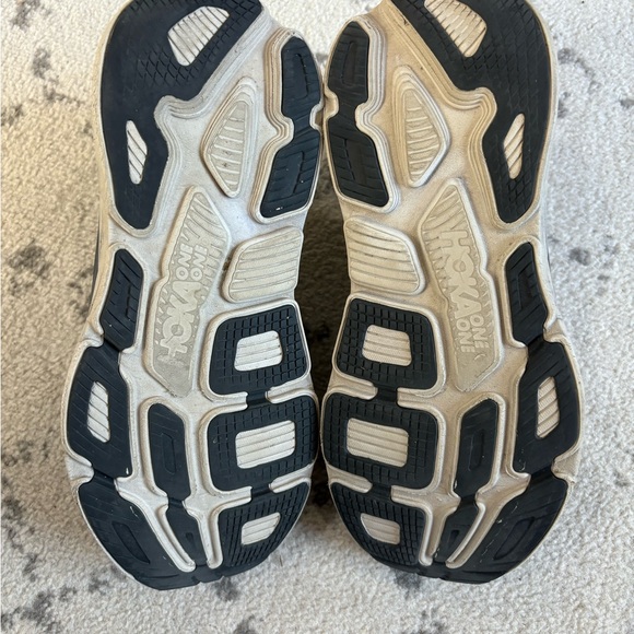 HOKA One One Mens BONDI 7 Wild Dove Dark Shadow Shoe - Picture 6 of 8